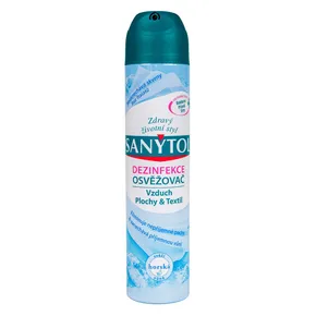 Sanytol hegyi illatú fertőtlenítő légfrissítő felületekre és textíliákra 300 ml